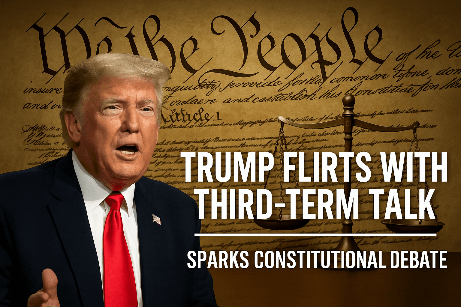 Featured image for Trump Hints at Third Term