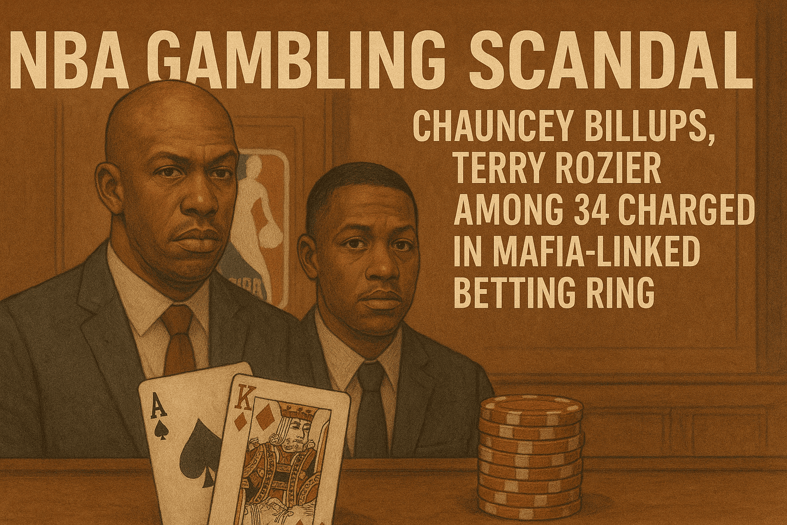 Featured image for NBA Gambling Scandal Rocks League: Chauncey Billups, Terry Rozier Among 34 Charged in Mafia-Linked Betting Ring